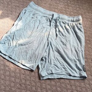 Light Blue Athletic Women's Shorts
